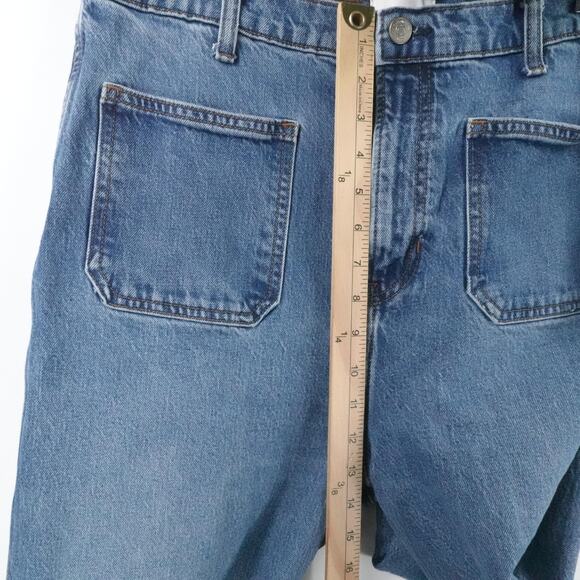 Reformation Jeans Womens 32 Alyssa Wide Leg Long‎ Denim Casual High Rise - Picture 5 of 15